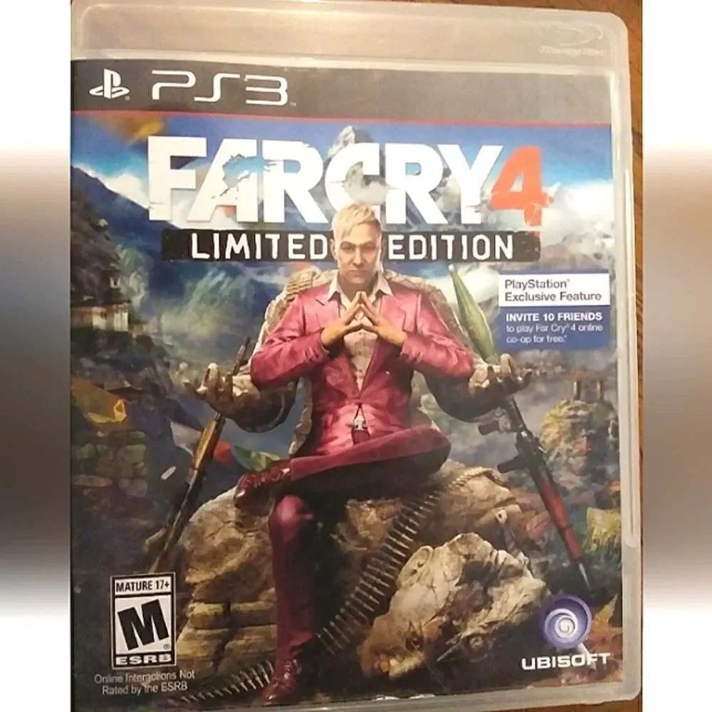 FarCry 4: Limited Edition Playstation 3 PS3 Game Tested